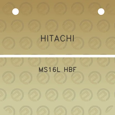 hitachi-ms16l-hbf