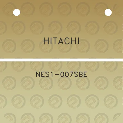 hitachi-nes1-007sbe