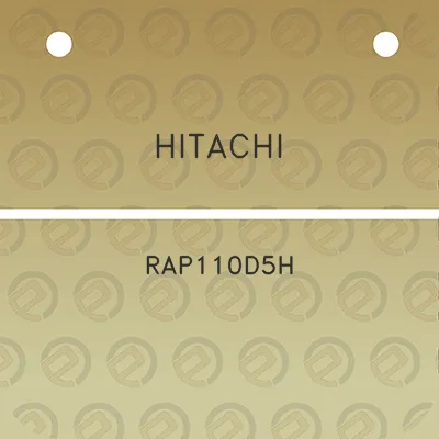 hitachi-rap110d5h