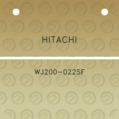 hitachi-wj200-022sf