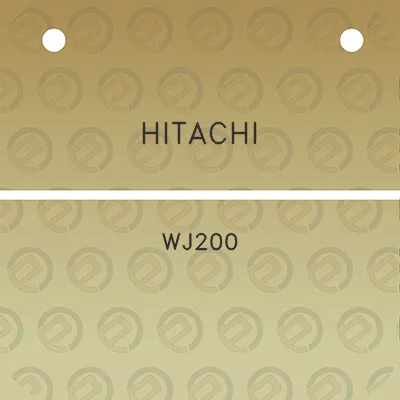 hitachi-wj200