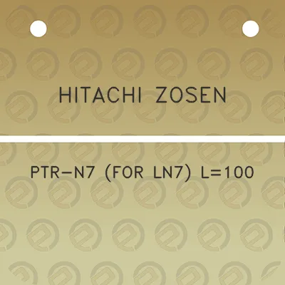 hitachi-zosen-ptr-n7-for-ln7-l100