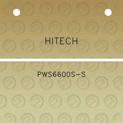 hitech-pws6600s-s