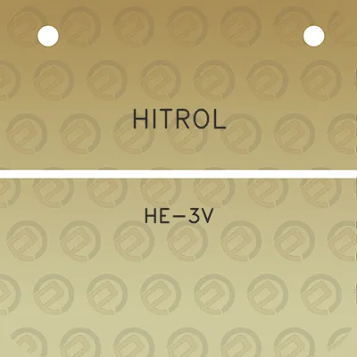 hitrol-he-3v