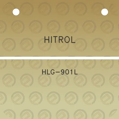 hitrol-hlg-901l