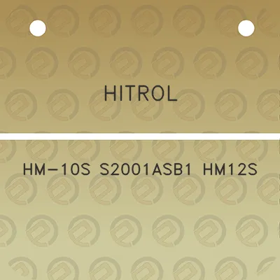 hitrol-hm-10s-s2001asb1-hm12s