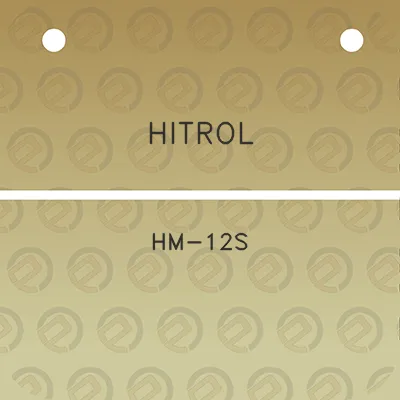 hitrol-hm-12s