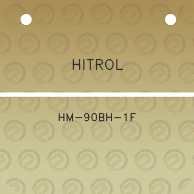 hitrol-hm-90bh-1f