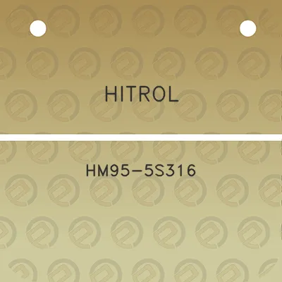 hitrol-hm95-5s316