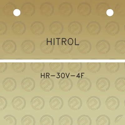 hitrol-hr-30v-4f