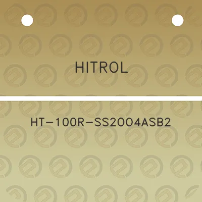 hitrol-ht-100r-ss2oo4asb2