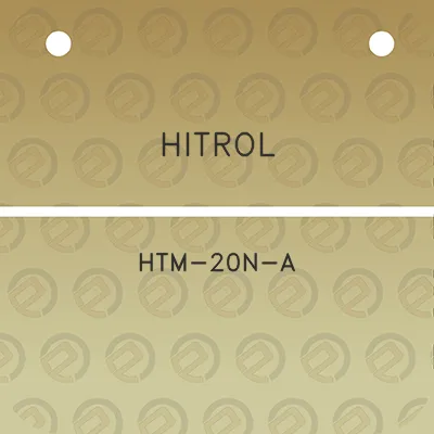 hitrol-htm-20n-a