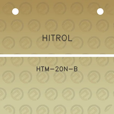 hitrol-htm-20n-b