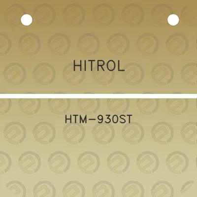 hitrol-htm-930st