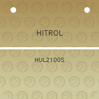 hitrol-hul2100s