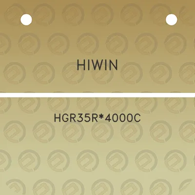 hiwin-hgr35r4000c