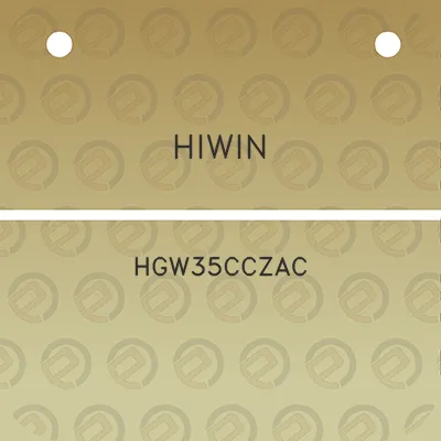 hiwin-hgw35cczac