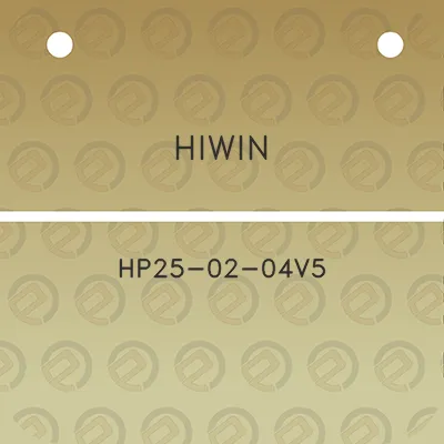 hiwin-hp25-02-04v5