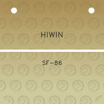 hiwin-sf-86