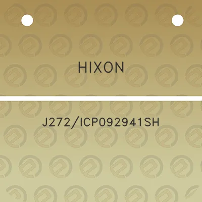 hixon-j272icp092941sh