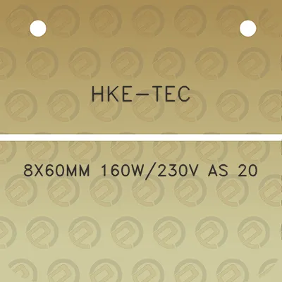 hke-tec-8x60mm-160w230v-as-20