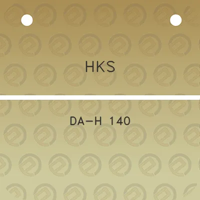 hks-da-h-140