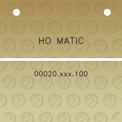 ho-matic-00020xxx100