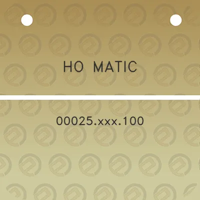 ho-matic-00025xxx100