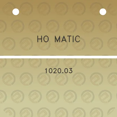 ho-matic-102003