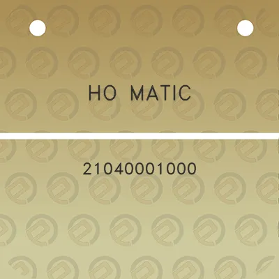 ho-matic-21040001000