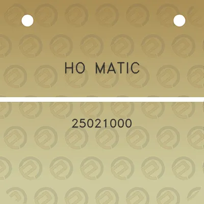 ho-matic-25021000