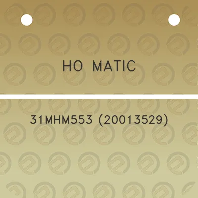 ho-matic-31mhm553-20013529