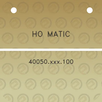 ho-matic-40050xxx100