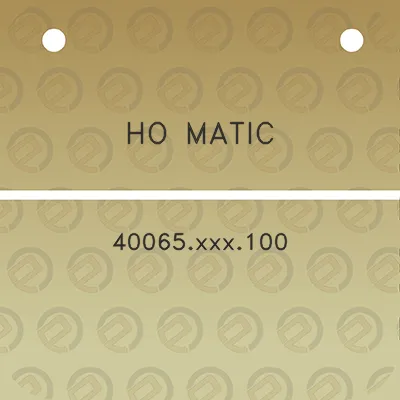 ho-matic-40065xxx100