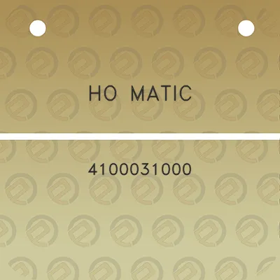 ho-matic-4100031000