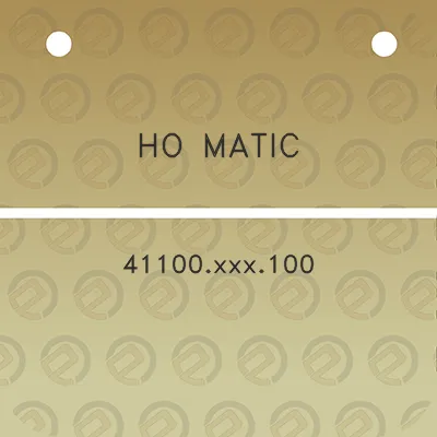 ho-matic-41100xxx100