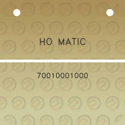 ho-matic-70010001000