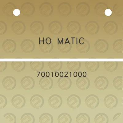 ho-matic-70010021000