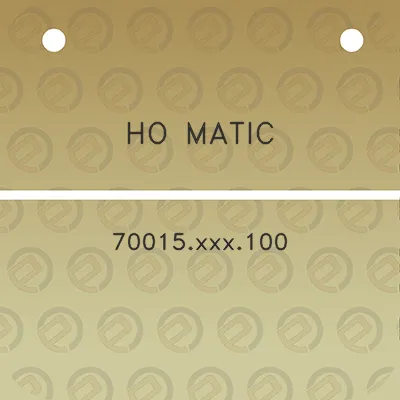 ho-matic-70015xxx100