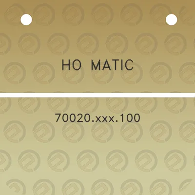 ho-matic-70020xxx100