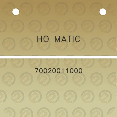 ho-matic-70020011000