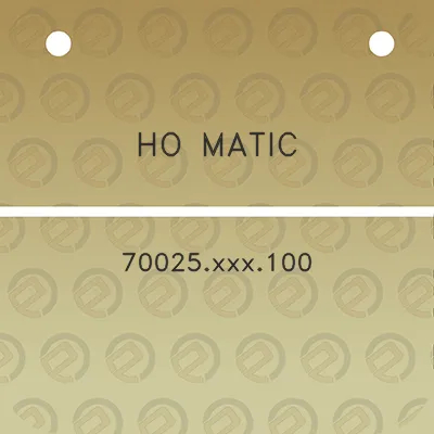 ho-matic-70025xxx100