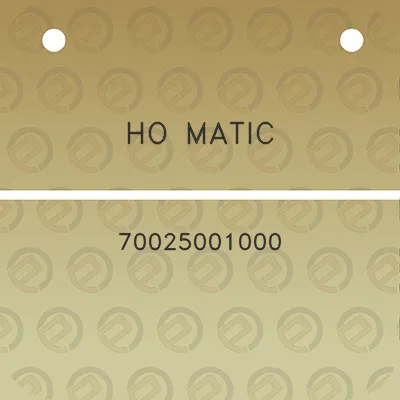 ho-matic-70025001000