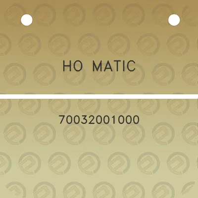 ho-matic-70032001000