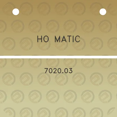 ho-matic-702003