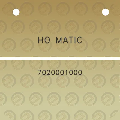 ho-matic-7020001000