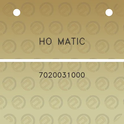 ho-matic-7020031000