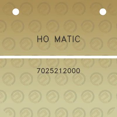 ho-matic-7025212000