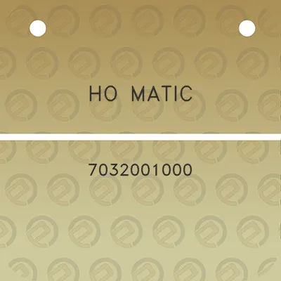 ho-matic-7032001000