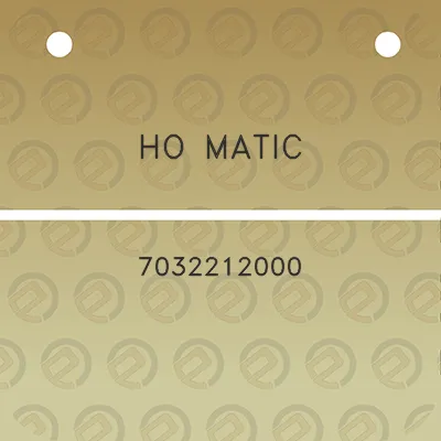 ho-matic-7032212000